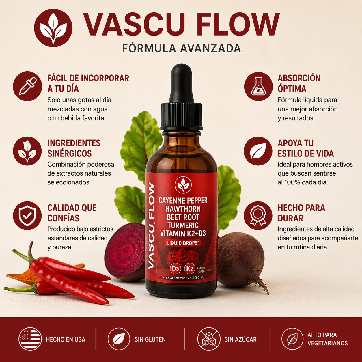 Vascu Flow Drops