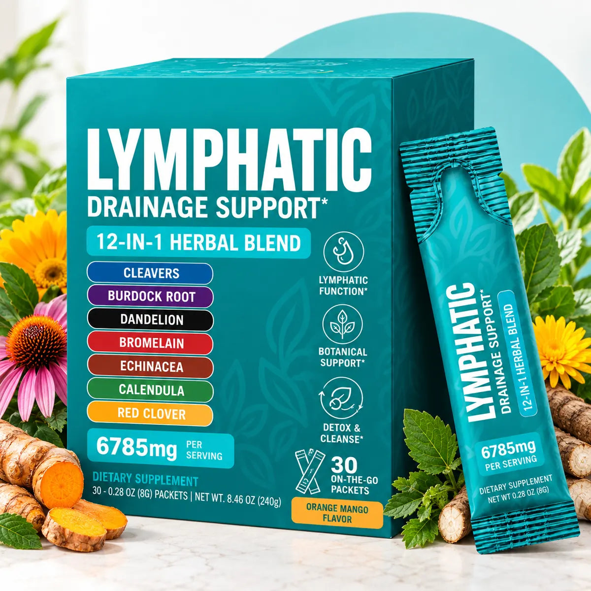 Lymphatic Drainage & Detox Support