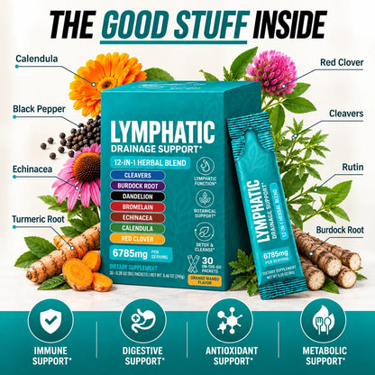 Lymphatic Drainage & Detox Support